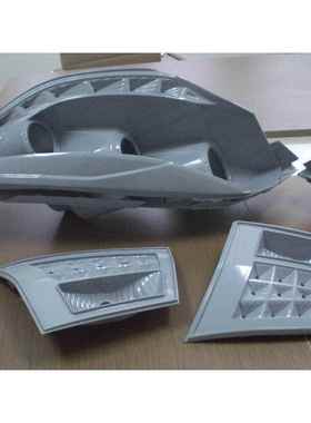 汽 车RP件快速成型件 车灯R展品 高光车灯RP件 汽车P件CNC