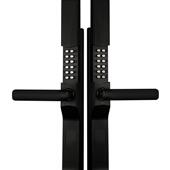 滑盖双面机械密码 门锁户外防水庭院铁艺铝合金栅栏别墅大门锁