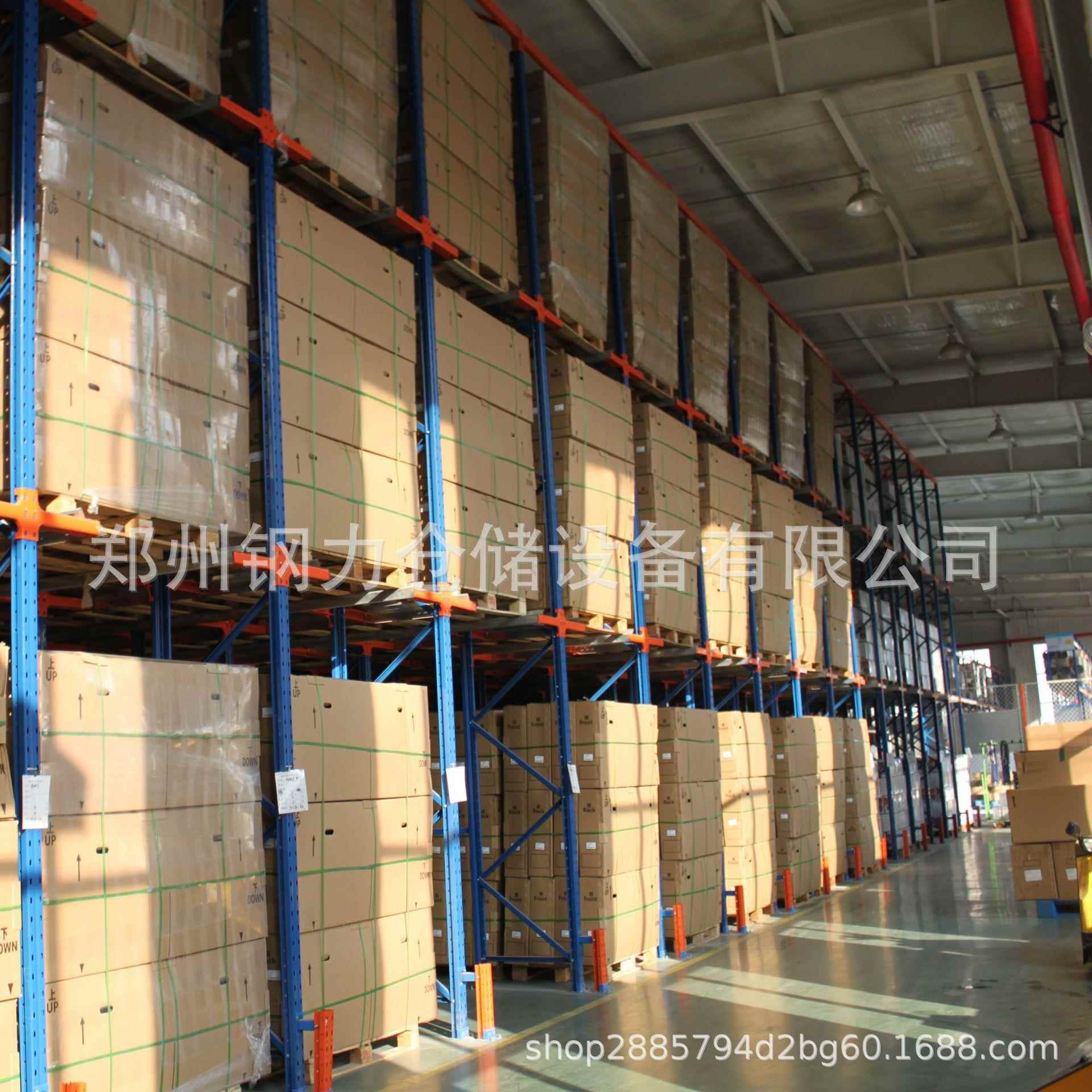货架仓储货架重型货架驶入式货架可订制重型贯通式货架