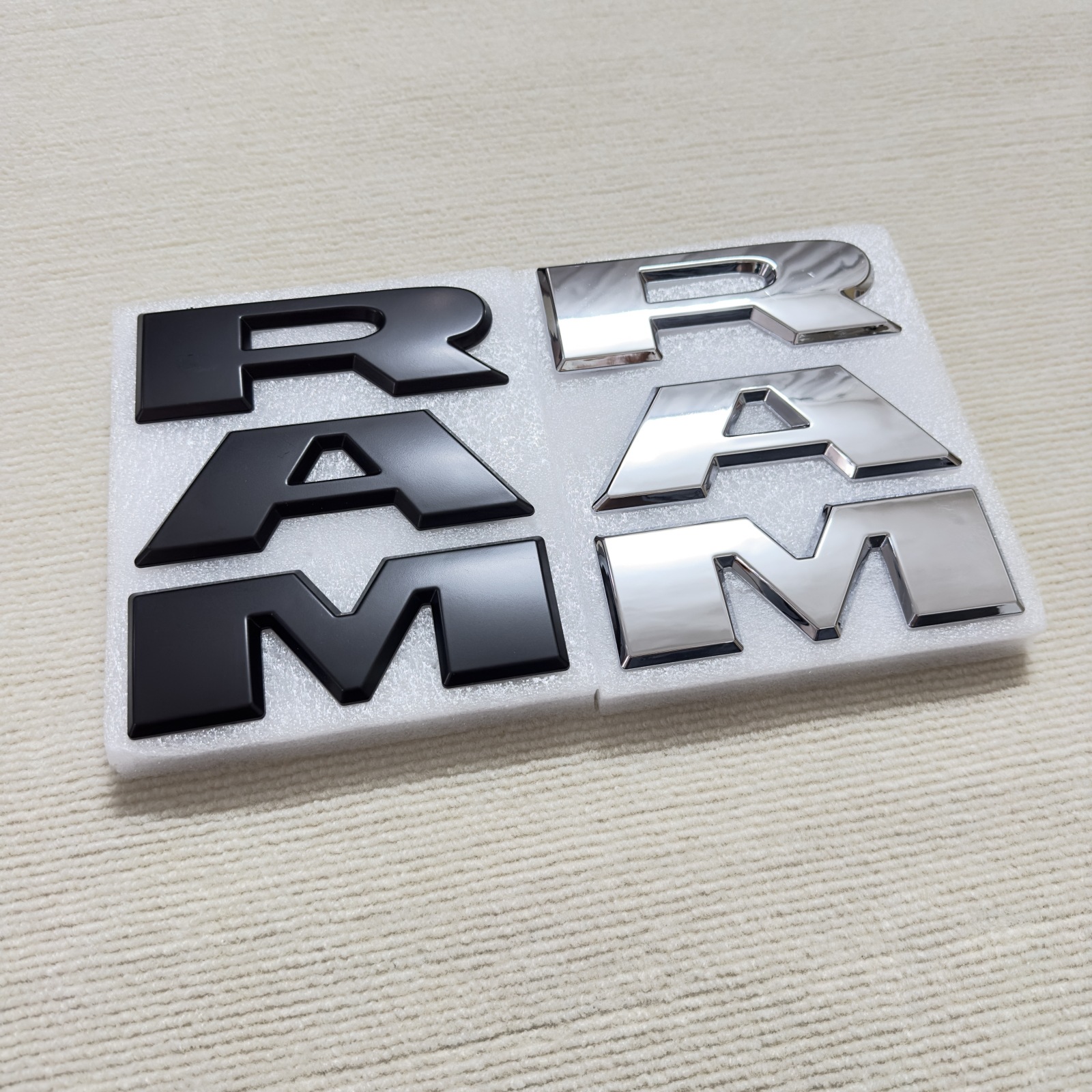 适用道奇RAM尾箱标 皮卡贴标 RAM 1500 2500 3500后尾箱大号车贴