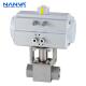 Q611F 320P气动超高压球阀不锈钢304丝口焊接天然气液压高压NANVA