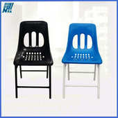 四脚加固椅 工厂直供防静电靠背椅子 流水工作椅 诺海椅业