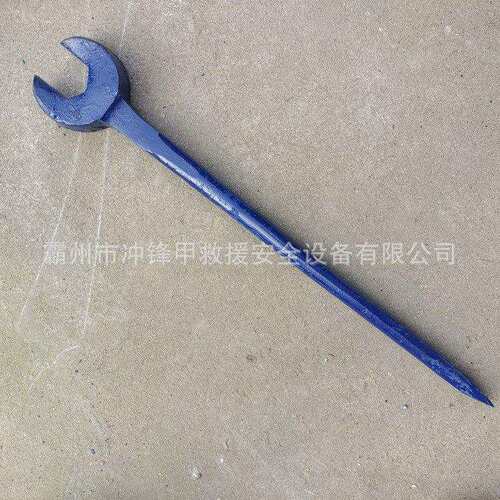 铁路施工呆口扳手轨道矿用螺栓螺母加固直柄单口扳手型号齐全