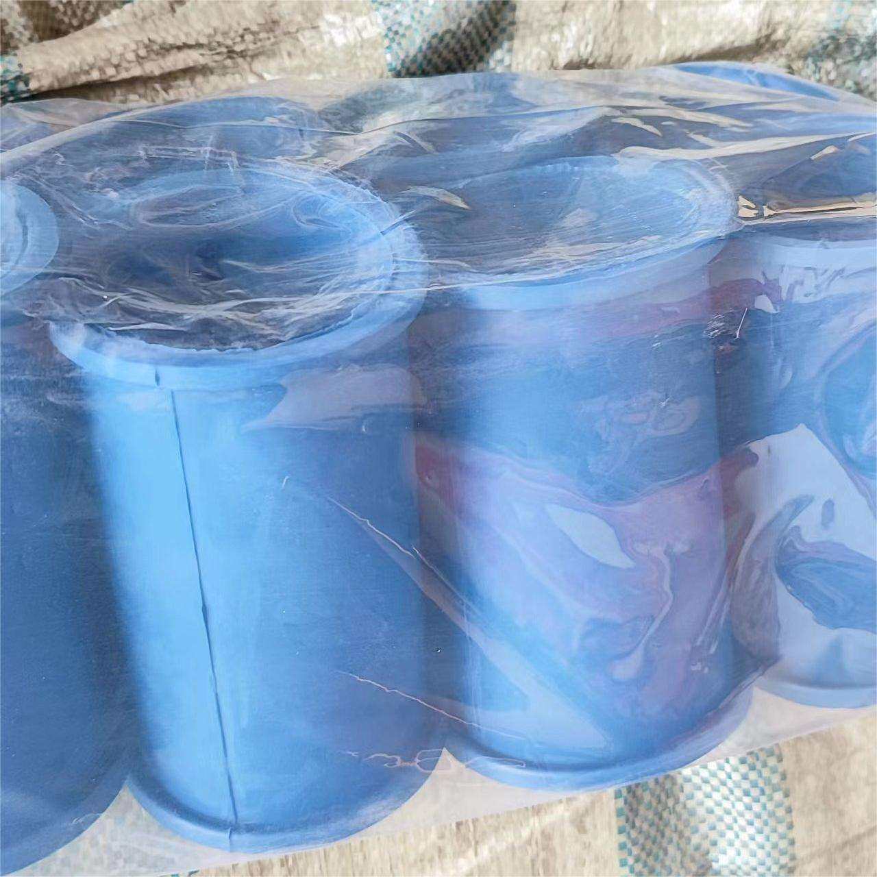料腔 橡胶料腔 蓝色出料通畅喷浆机工程建筑机械配件小型专用设备
