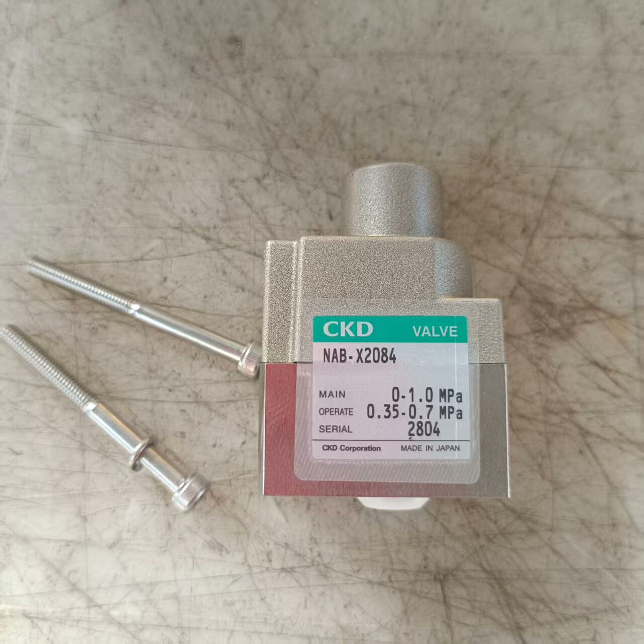 日本进口CKD阀，NAB-X2084-FL-398610，全