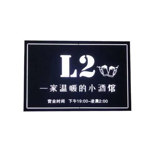 批发欧式铁艺复古烤漆LED发光侧招亚克力型户外灯箱广告牌导视牌