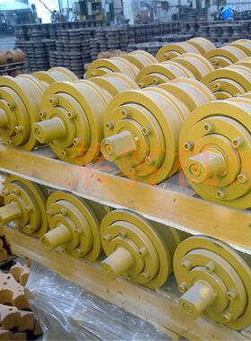 卡特303引导轮E33导向轮e3330挖6E330机配件E30涨紧轮矿山不包运