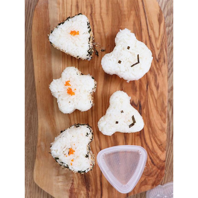 diy包邮日式三角饭团模具便当宝宝辅食寿司紫菜包饭工具套装