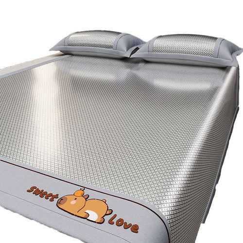 席子母婴级床垫三件套丝水洗类冰夏季机夏天藤a可爱席可凉席单人