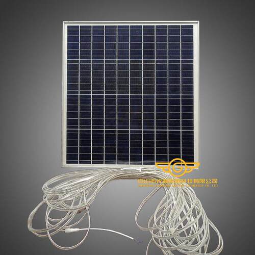 太阳能灯带灯串线条灯大瓦数大电池高亮度30米户外灯条防水