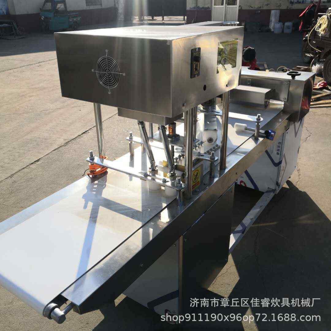 销售商用刀切馒头机 大小可调商用馒头机 可做花卷不锈钢方馒头机