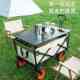 户外营地车折叠手推车钓鱼小拖车便携购物野餐拉车拉货野营车露营