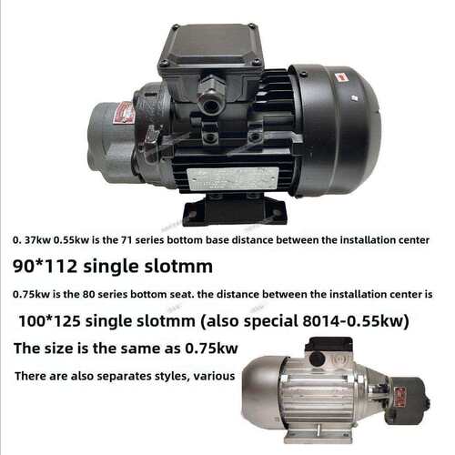 Cb-B4/B6/Cb-B10R锯床齿轮油泵电机组Cbw-B2.5Jz 0.37/0.55Kw润滑