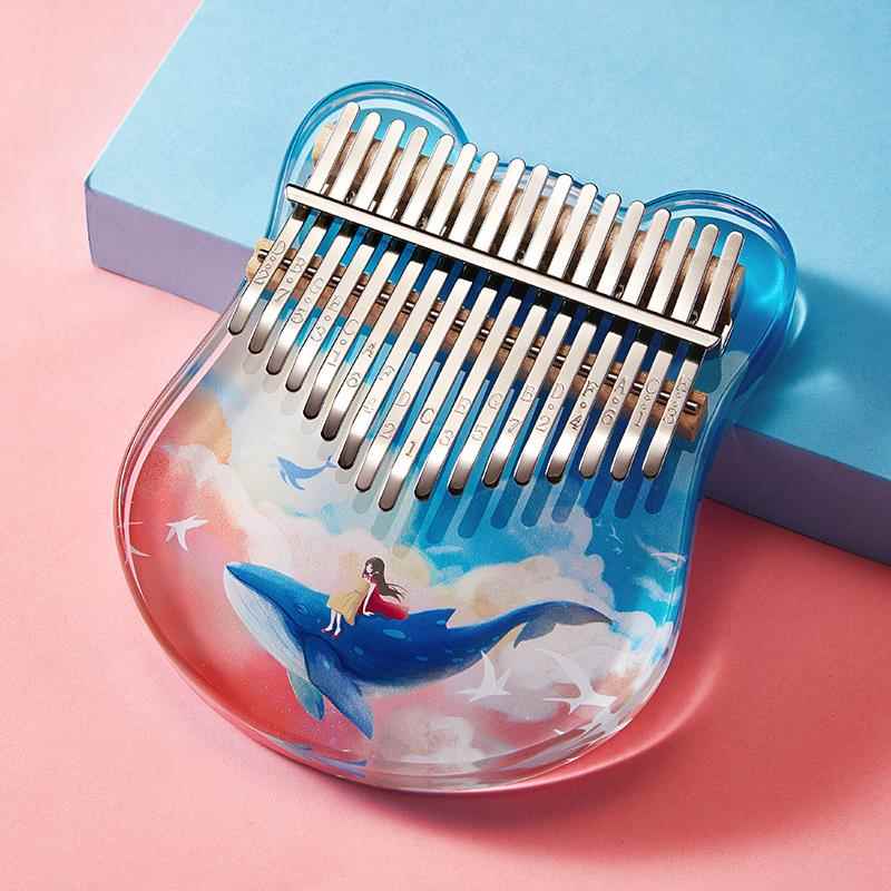 高档yl指a女生拇琴五指琴卡林巴母指手b指琴2音1乐器正品简单易学