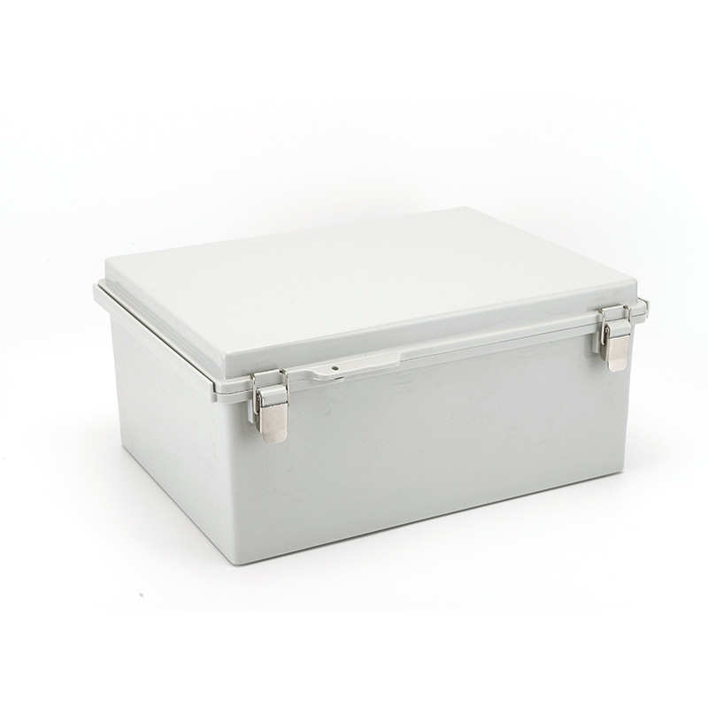 450*350*200室外防水箱透明接线箱不锈钢卡扣防水塑料配电箱