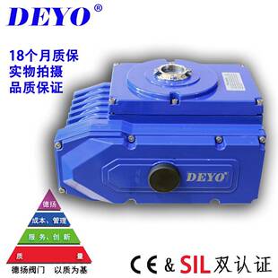 SDV-R100蝶阀球阀电动执行器AC24/220/80V精小型阀门电动装置