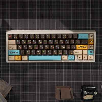 「Meletrix」ZOOM 65V3三模开槽无尾灯屏幕版客制化键盘套件