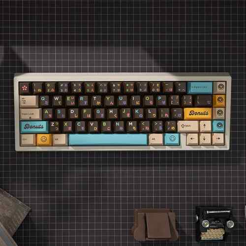 「Meletrix」ZOOM 65V3三模开槽无尾灯屏幕版客制化键盘套件
