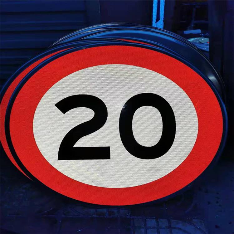 省道q235材质单柱式热镀锌交通标志杆警示标志牌道路指示牌杆