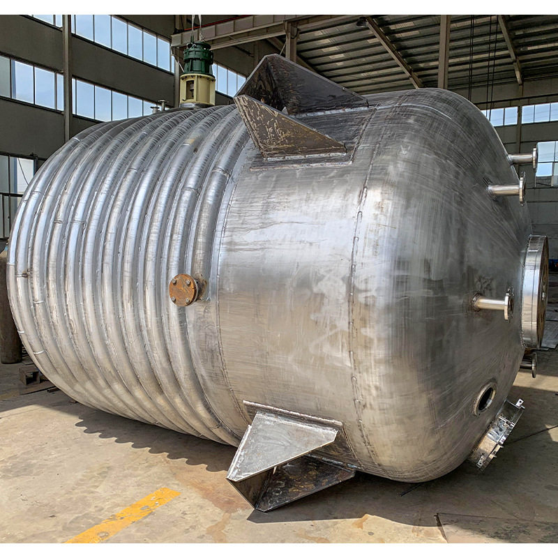 外半管加热反应釜500l-100 蒸汽钢加反应釜热 锈不反应釜