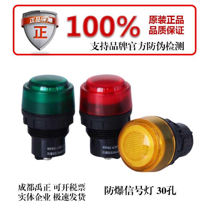 8030防爆信号指示灯24V220V380V红绿ExdeIIC防爆配电箱LED灯珠