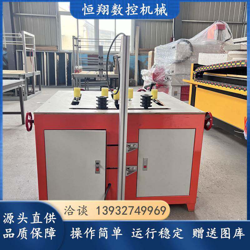 全自动罗马柱底座生产机器圆弧切割机恒庆翔EPS线欧式构件设备