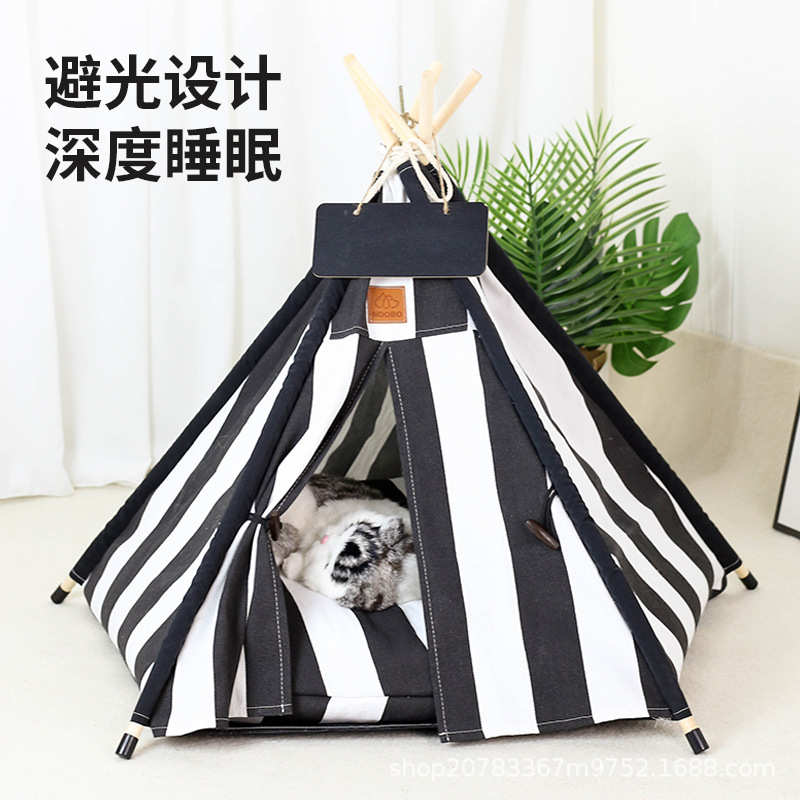 帐篷房子床四季保暖冬天通用狗猫屋猫咪款窝爆猫用室内宠物