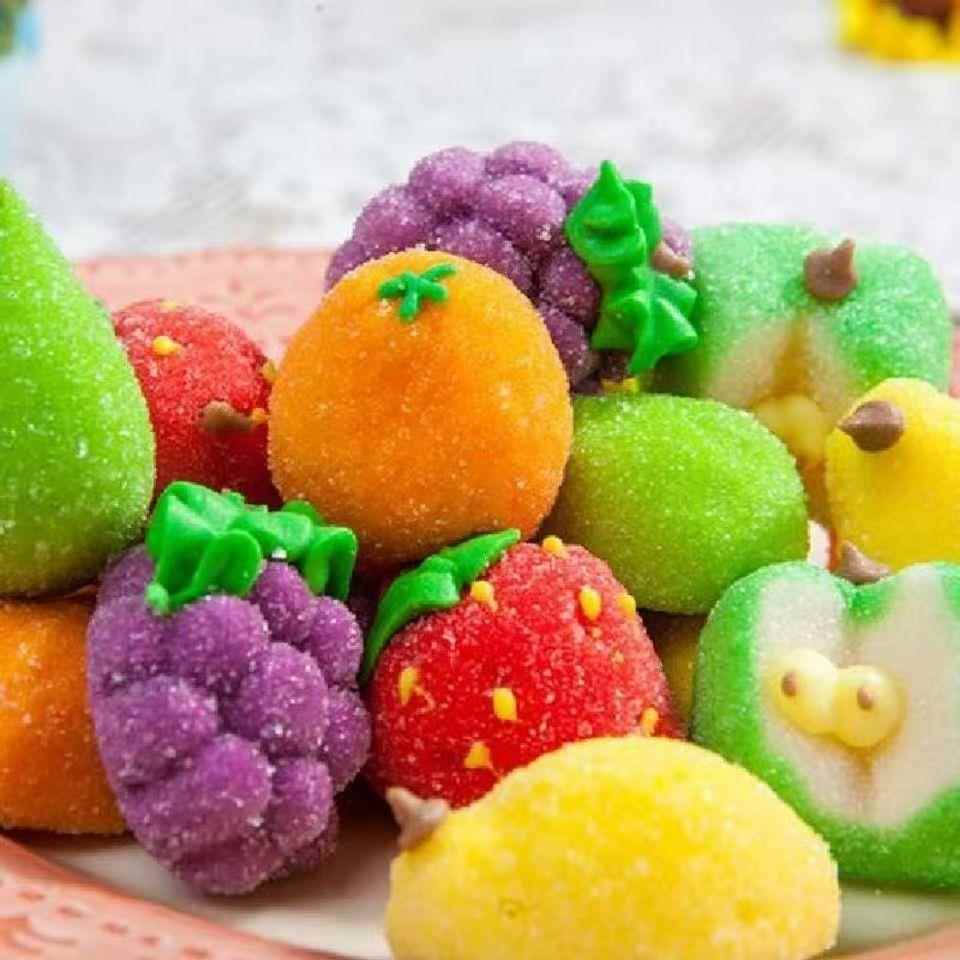 友芙水果型果汁棉花糖动物造型软糖海洋动物造型儿童创意礼物糖果