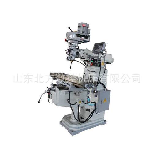 立式炮塔铣床4号精密摇臂炮塔铣五金模具加工铣床厂家现货