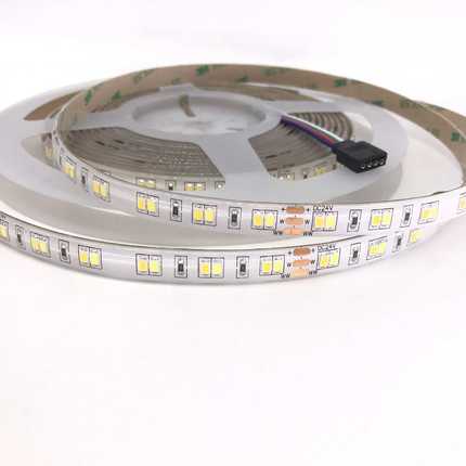 LED 2835三色温无极调光智能镜发光灯带浴室镜低压软灯条