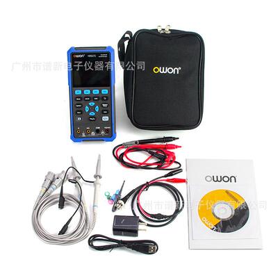 owon手持示波器双通道HDS272S万用示波表信号源便携汽修HDS242S