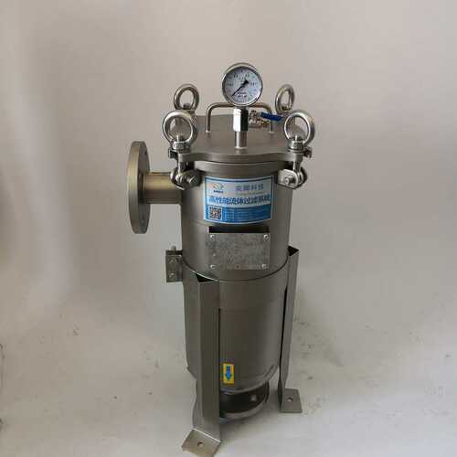 供应1号单袋式过滤器 不锈钢304袋式过滤器 DN50