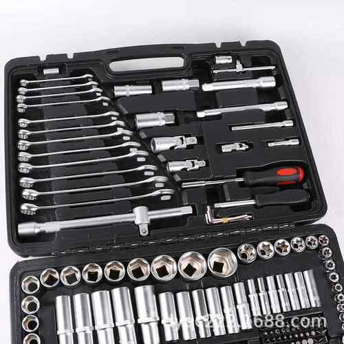 修16件套专业机械维套筒扳具手汽车维修2XDC手动工套装