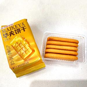 优品麦客雅华夫饼干奶酪味巧克力味称重小包装500g下午茶点心零食