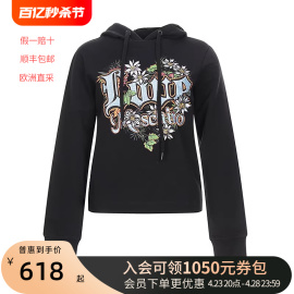 LOVE MOSCHINO 女士连帽运动衫女装卫衣套头衫 W6351 01 E1958