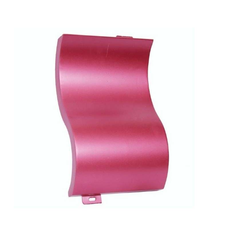 铝板幕墙厂家装饰彩色弧形艺术单板吊顶铝方通天花单曲双曲铝喷涂