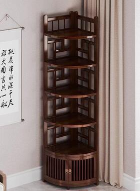 转角柜墙角柜家用落地古仿三角WIQ柜边角客落厅角柜酒柜卧室柜置