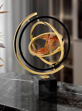 流沙彩绘沙漏创意减压饰品轻奢现代高端公司开业迎新商务礼品