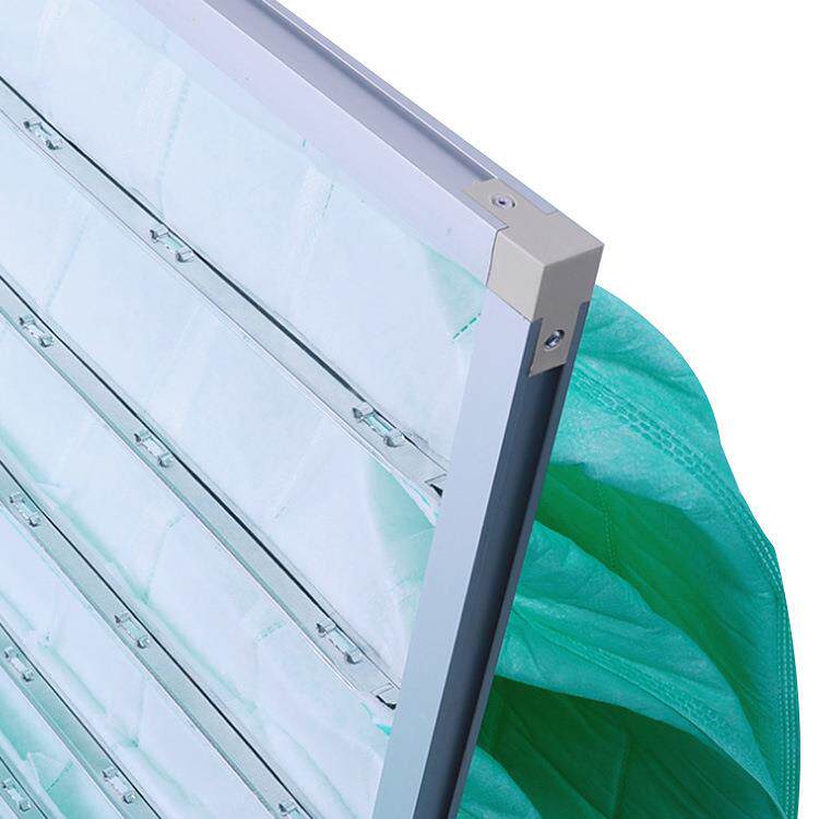 防尘过滤袋新风空调无纺布铝框集尘布袋F6中效过滤袋袋式过滤器