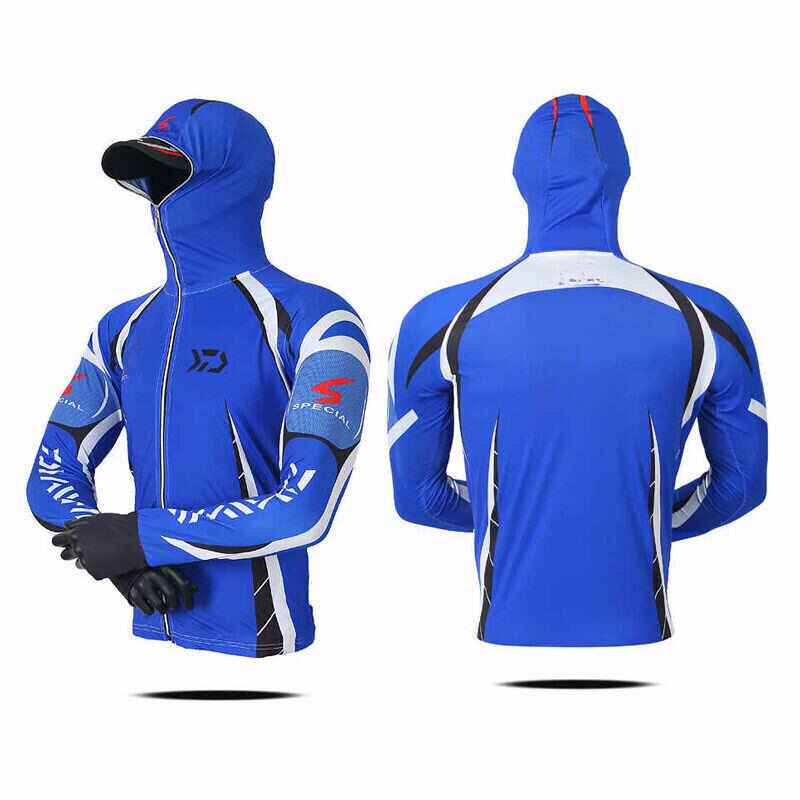 新款冰丝钓鱼服套装凉感钓鱼防晒服防蚊海钓男款垂钓速干衣裤专业