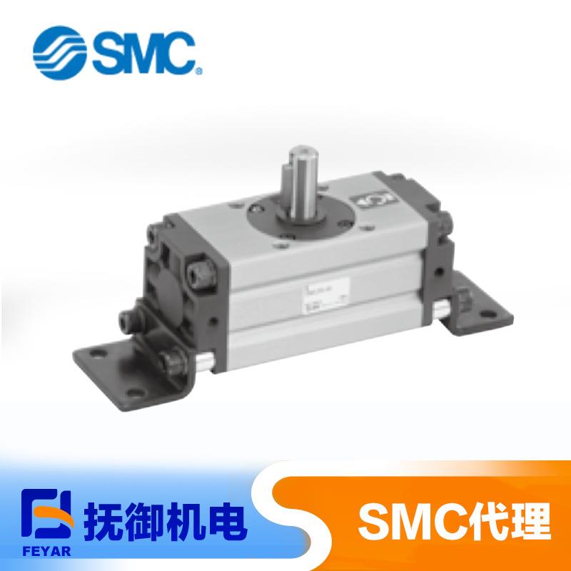 smc摆动气缸 CRA系列可以带缓冲带电磁阀磁性开关可安装气缸