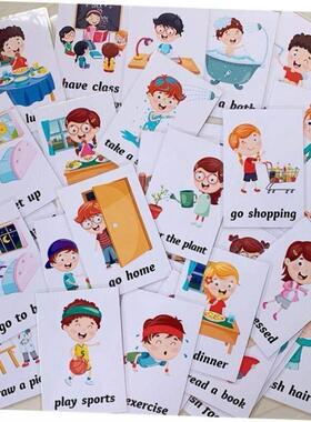 Kids Learn English Word Card Flashcards