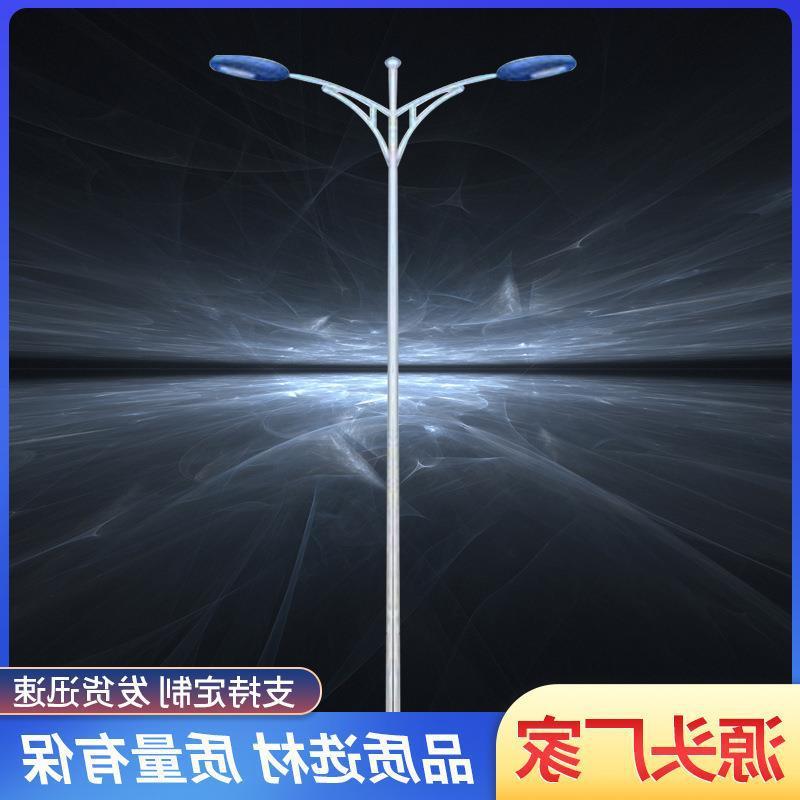 城市道路户外照明高低臂双头led路灯6米8米220v市电灯12米15米20