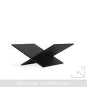 软样板间书架电视柜摆件杂志酒店架书房简约收纳展厅现代装 饰品假