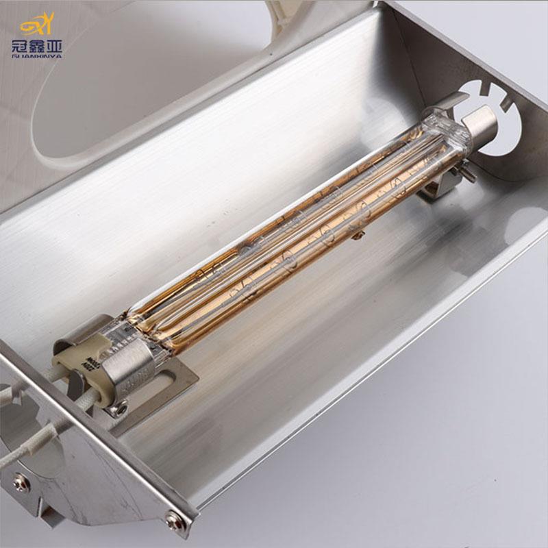 活动特价灯罩配双管镀金1.2KW192MM灯一套红外线镀金加