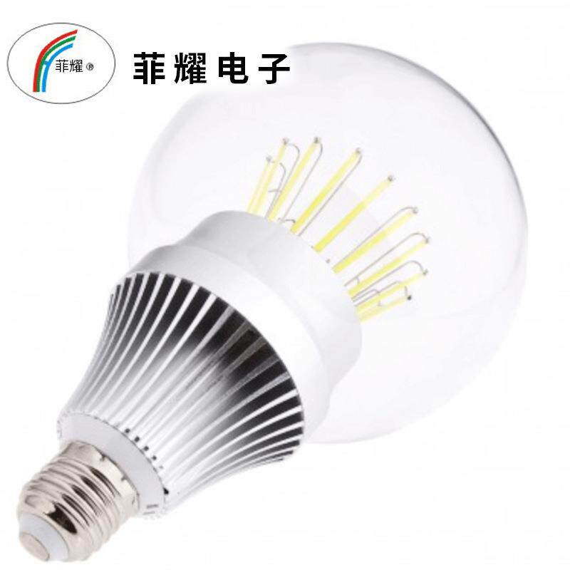 菲耀 LED大功率球泡B22 E27螺口 18W大功率灯丝灯泡 光源220V调光