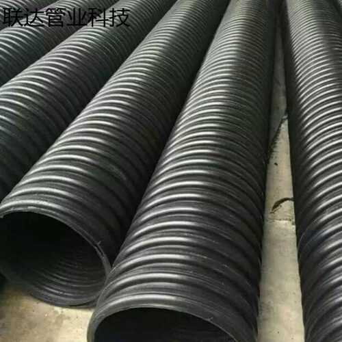 hdpe内肋增强聚乙烯螺旋波纹管 多肋增加聚乙烯缠绕管 pp双高筋管