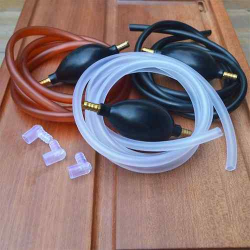 茶盘排水管带吸水球 功夫茶具配件茶台几下漏水管矽胶软管进零配