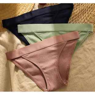 Thongs for Women Underwear Breathable Ladies Cotton Knickers