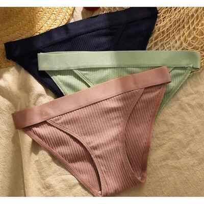 Thongs for Women Underwear Breathable Ladies Cotton Knickers